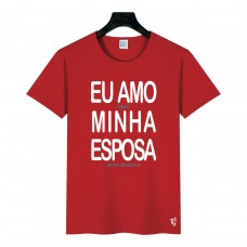 Camiseta Amo Minha Esposa Entrelinhas - Divertidas